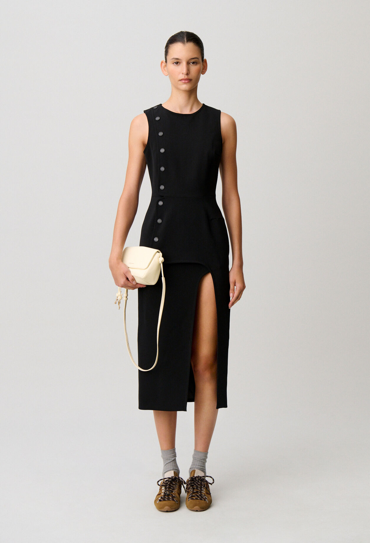 Robe longue noire