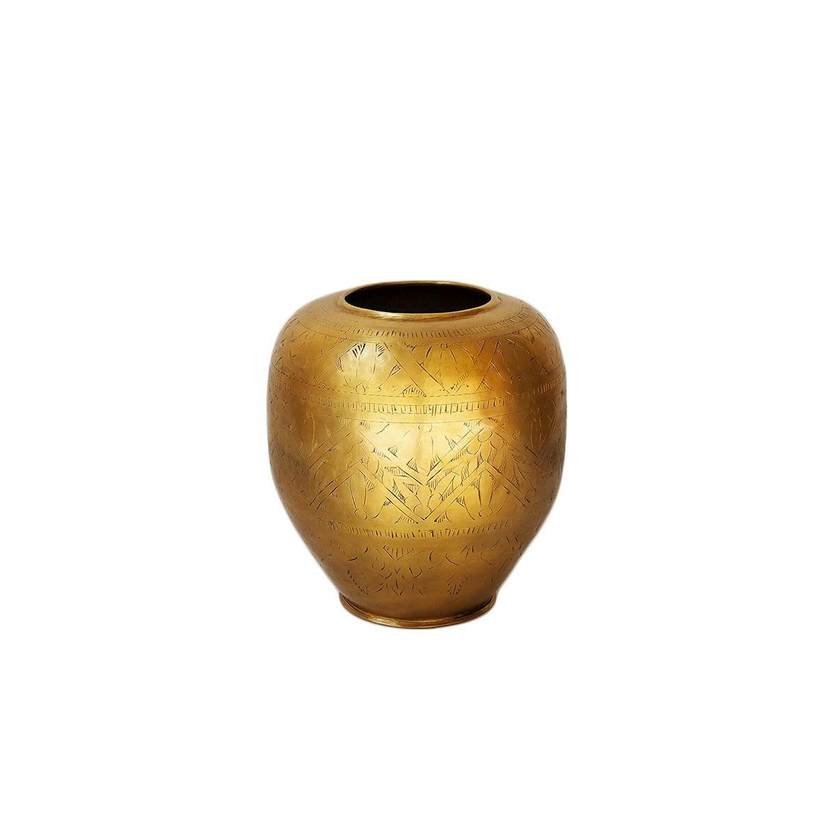 JAYA - Vase avec motifs gravés