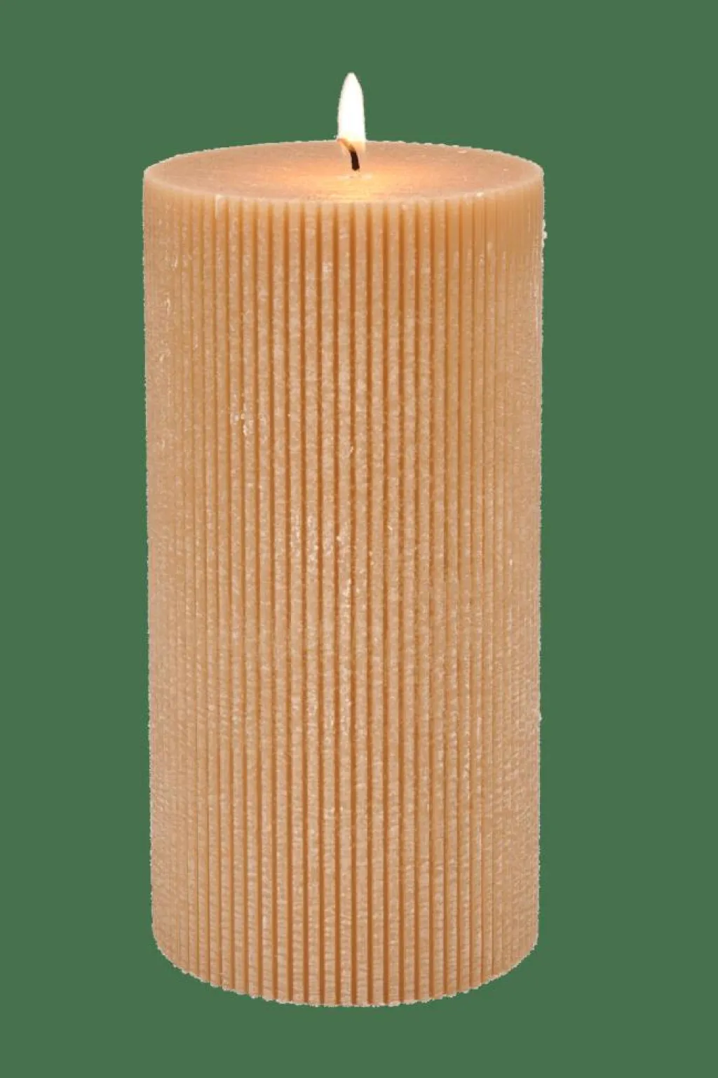 Bougies^CASA RUSTIC Rib Bougie Ocre