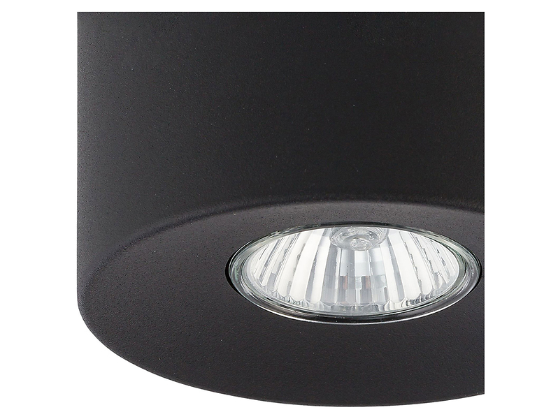 Lampa natynkowa Orion metalowa czarna
