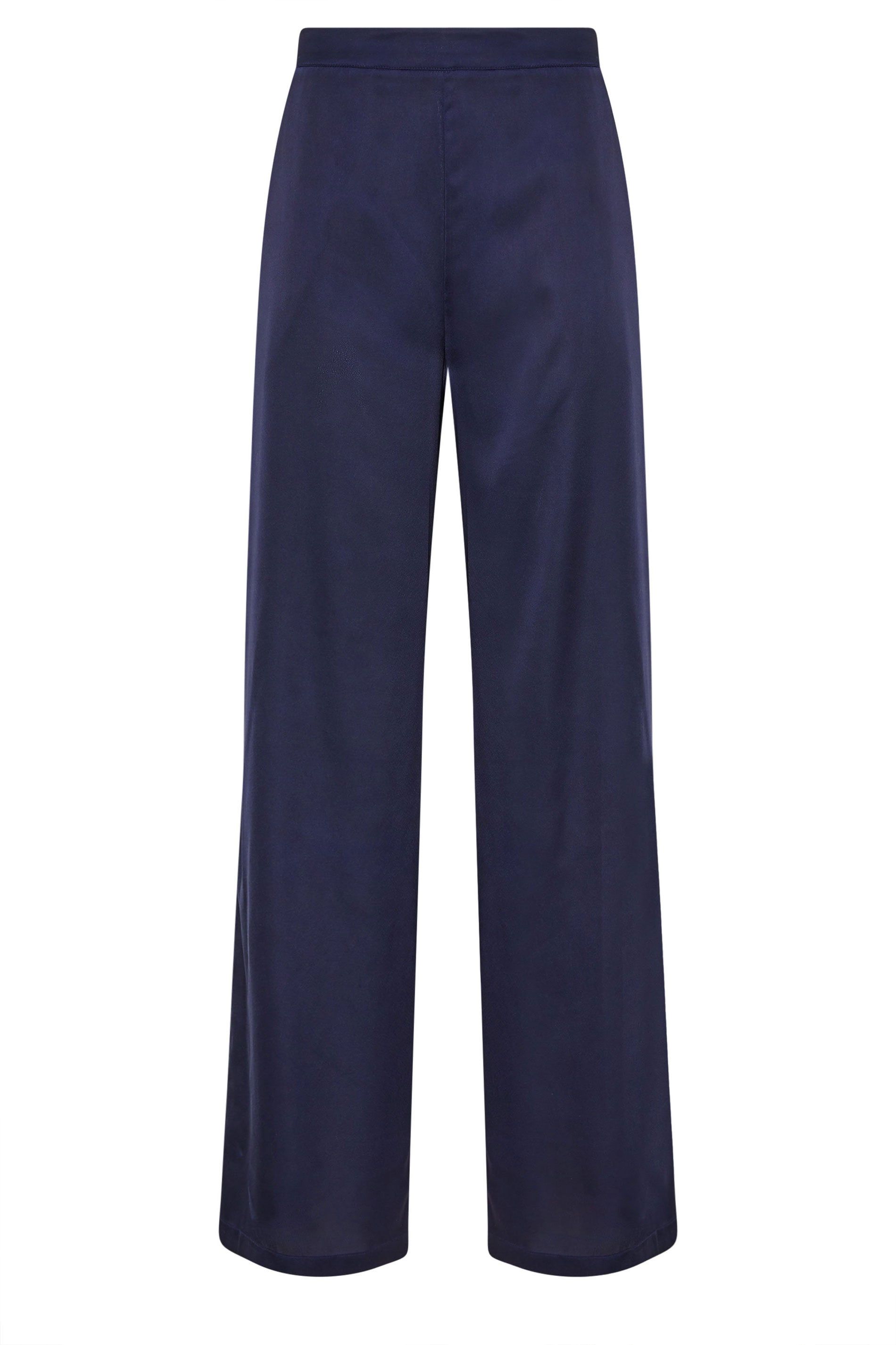 Long Tall Sally Tall Satin Wide Leg Trousers