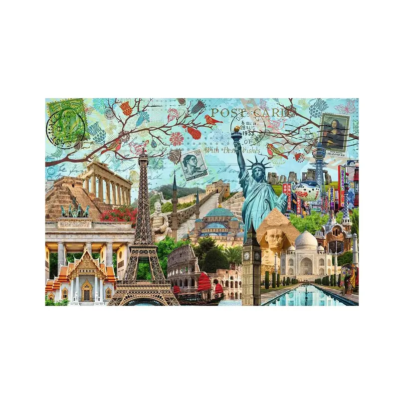 Puzzle Big City Collage