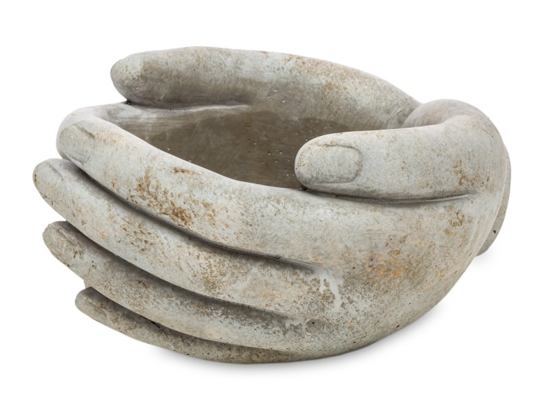 Osłonka cementowa HANDS 10x16x18 cm