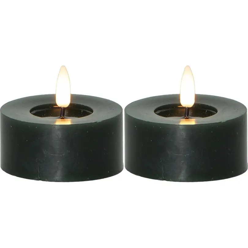 Teelicht 2er-Set Flamme Flow