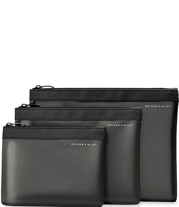 Travel Essentials Collection Translucent Pouch, 3-Piece Set