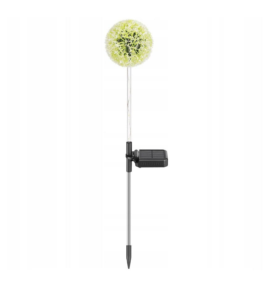Mniszek lampa solarna ogrodowa wbijana H74 LED