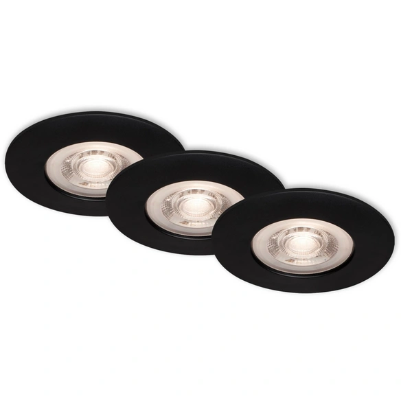 LED-Einbauleuchte »KULANA«, ∅: 9 cm, Höhe: 2,5 cm, 15 W