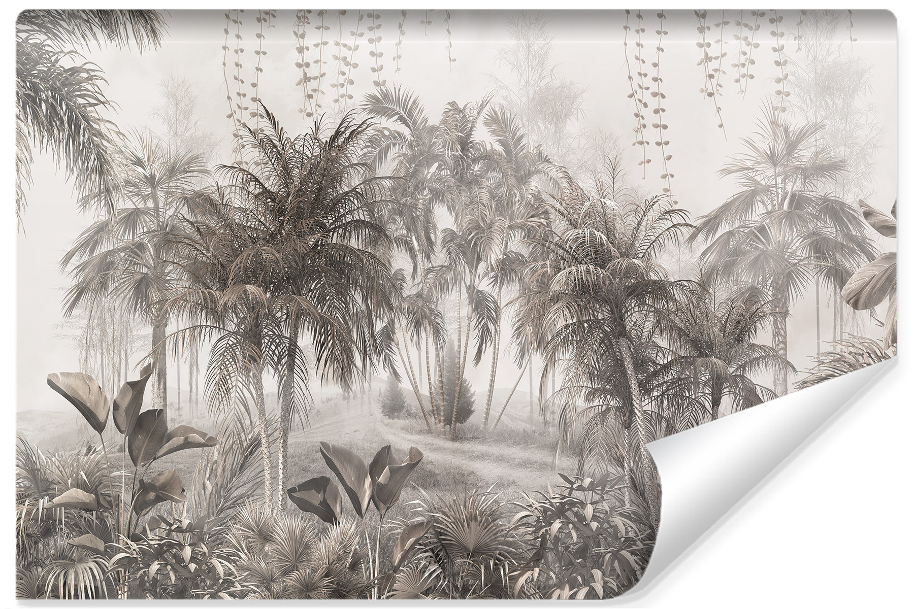 Fototapeta Ścienna DŻUNGLA w Stylu Vintage 135x90cm