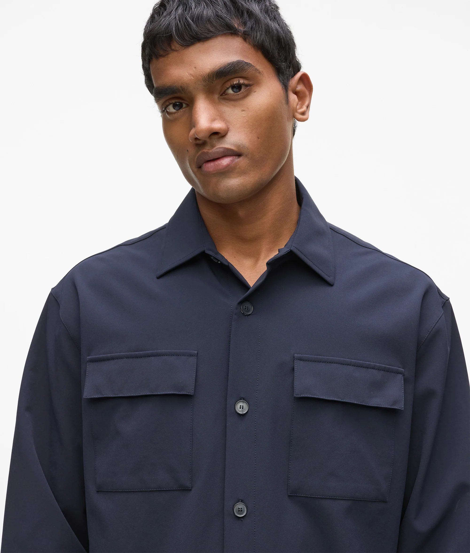 Chemise avec poches à écusson