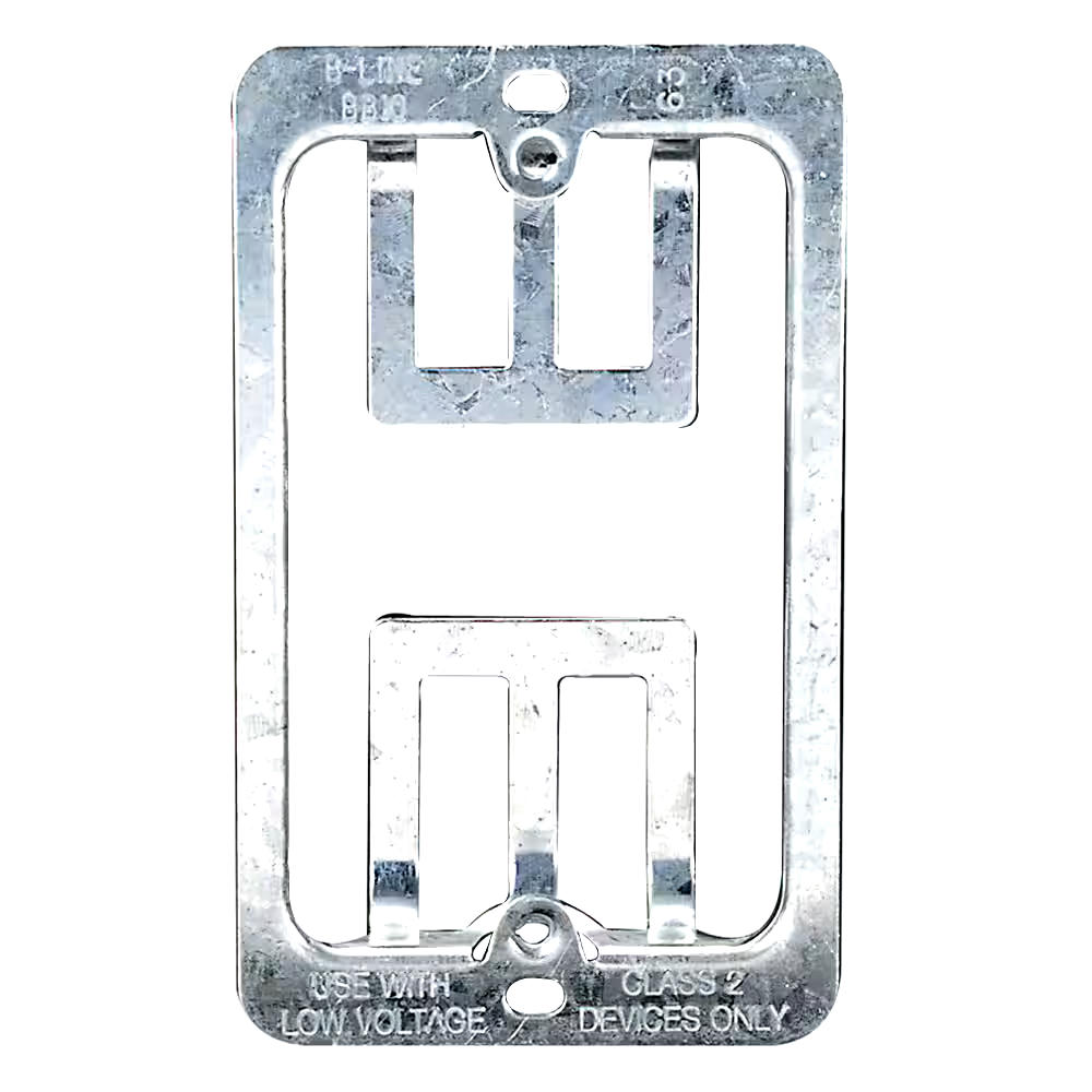 Hubbell 9017 1 Gang Low-Voltage Device Mounting Bracket, 2-pk