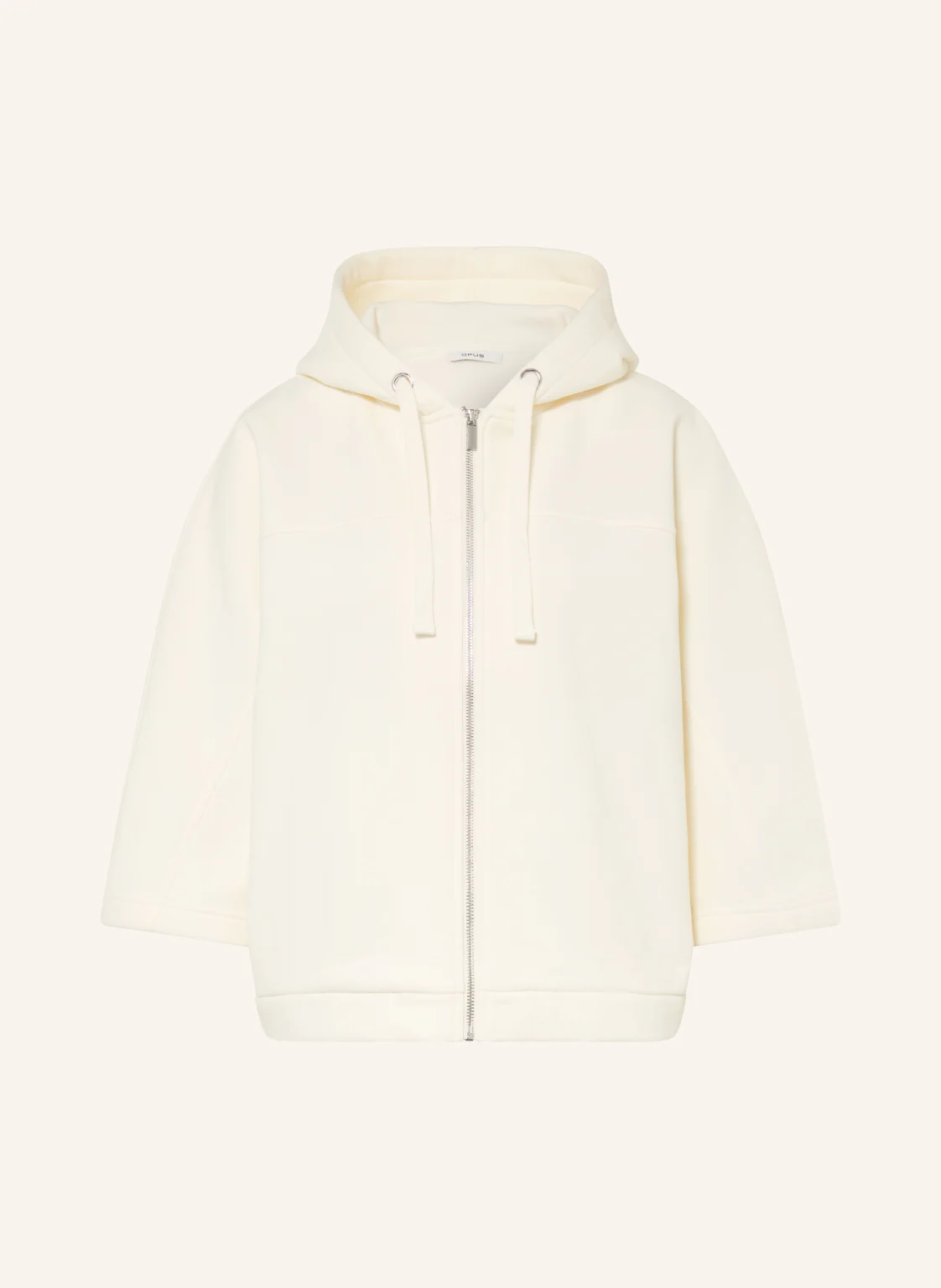OPUS Sweatjacke GIELA mit 3/4-Arm