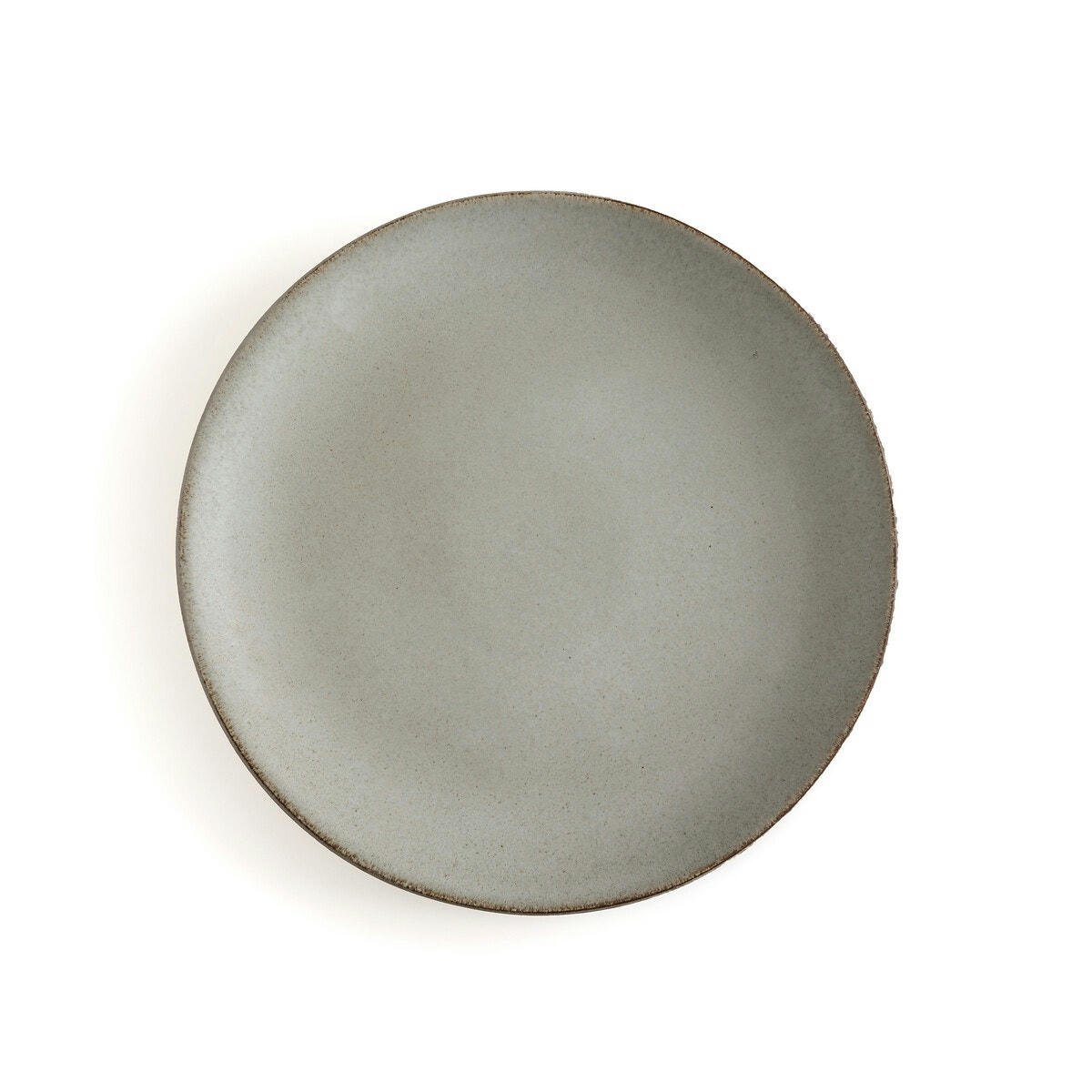 Lot de 4 assiettes plates grès, Leiria