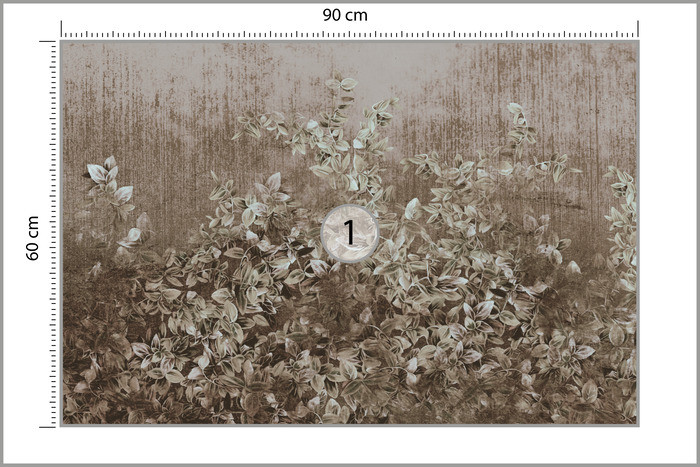 Fototapeta Rośliny W Stylu Vintage 90x60cm