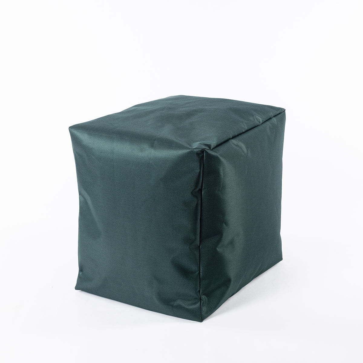Pufe quadrado impermeável verde olive 45x45cm