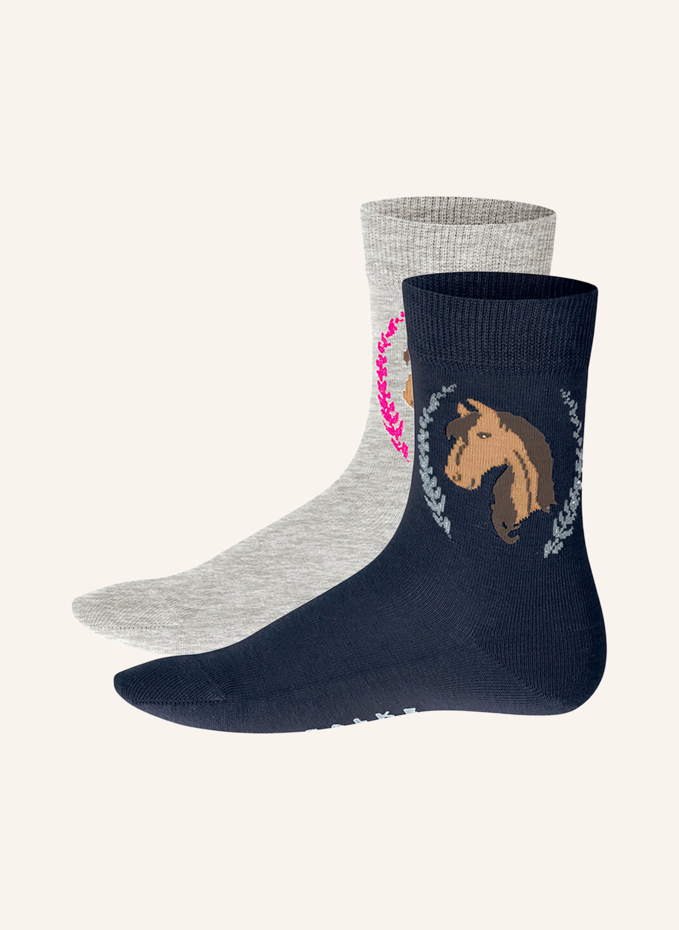 FALKE 2er-Pack Socken HORSE