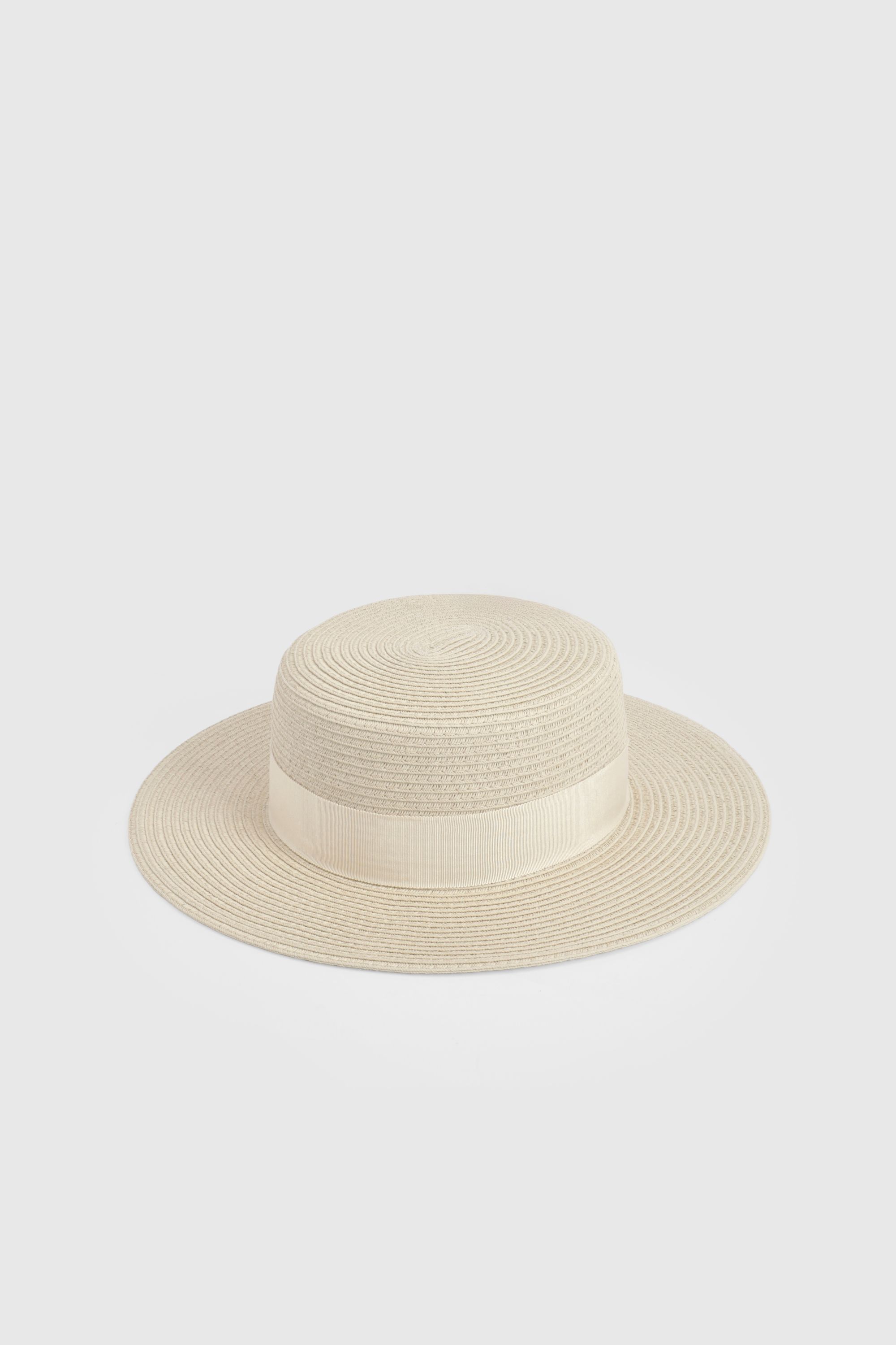 KarenMillen Natural Summer Hat