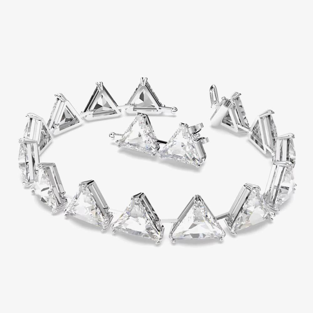 Swarovski Ladies Millenia Triangle Crystal Bracelet 5600864