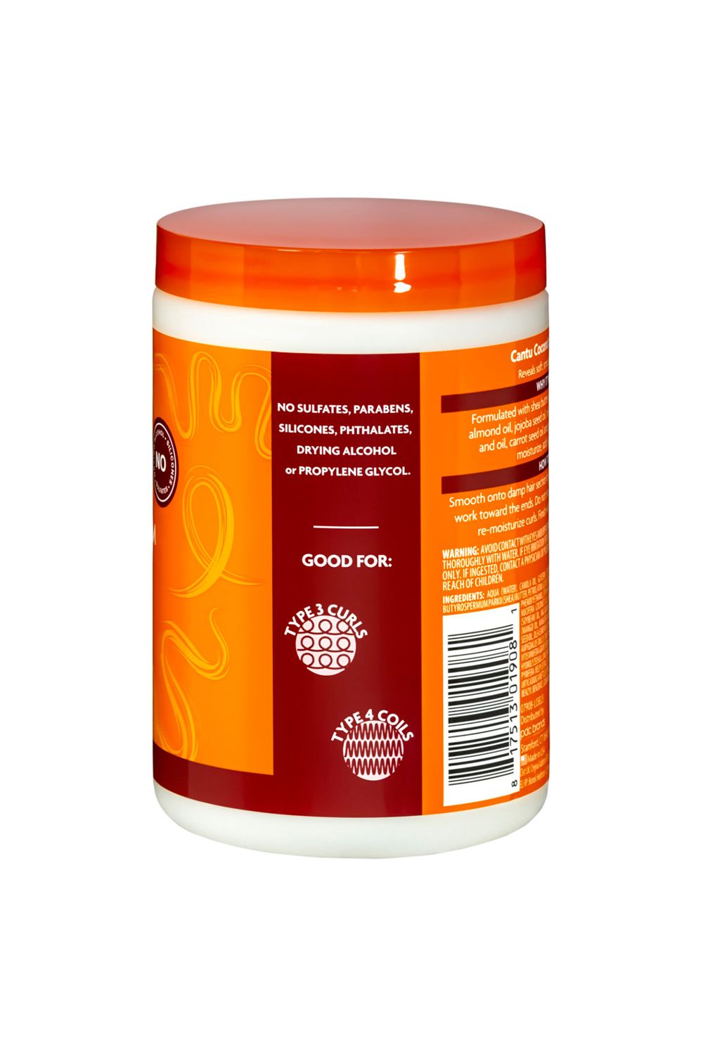 Cantu Shea Butter Coconut Curling Cream Salon Size 709ml