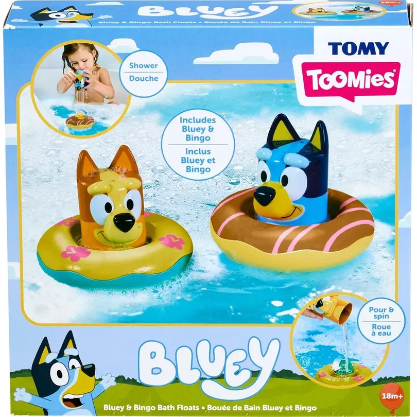 Badespielzeug 2er-Set Bluey