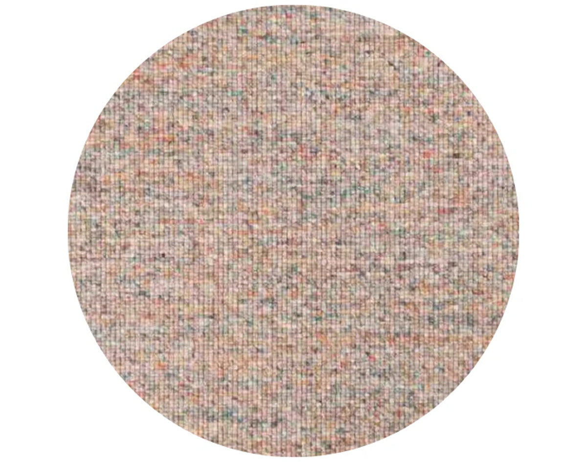 DÉJA Living Vloerkleed Bela - Rond Wit Wol - Ø160cm