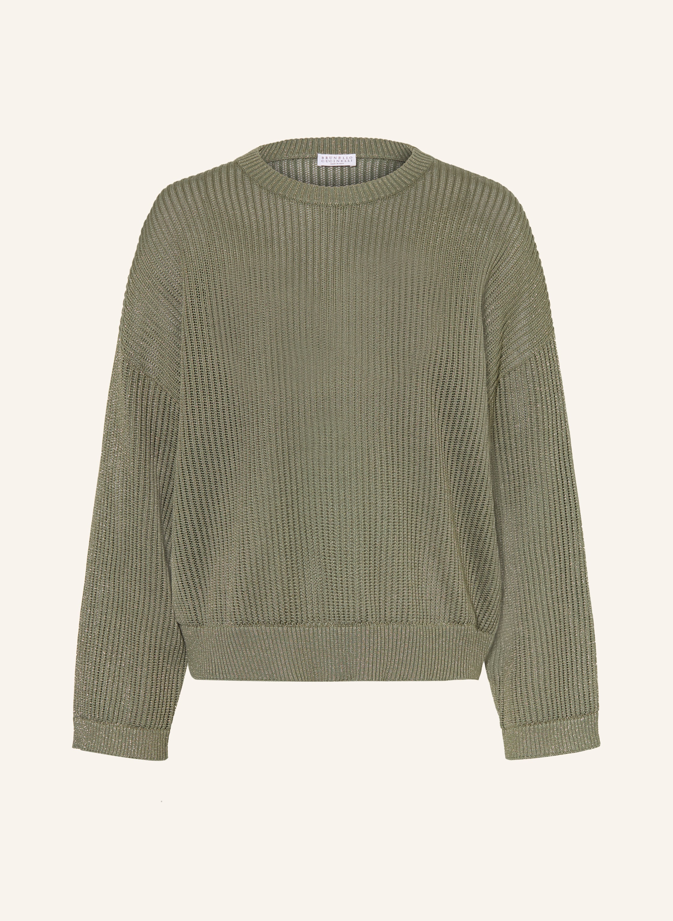BRUNELLO CUCINELLI Pullover mit Glitzergarn