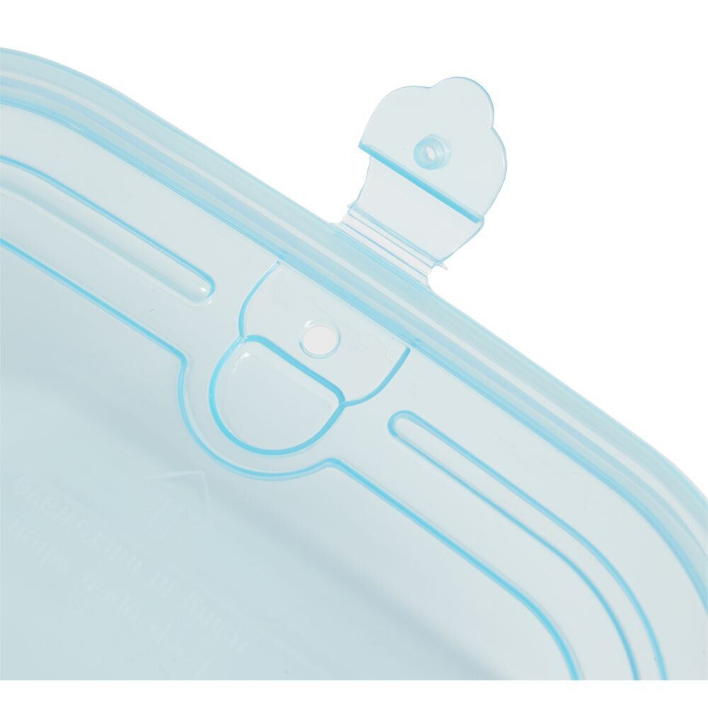 BoÎtes de conservation alimentaire x3 plastique 0.6/1.3/2.35L