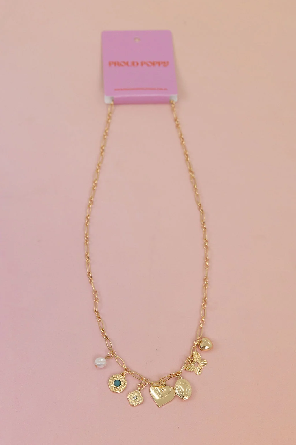 Charms and Stones Necklace