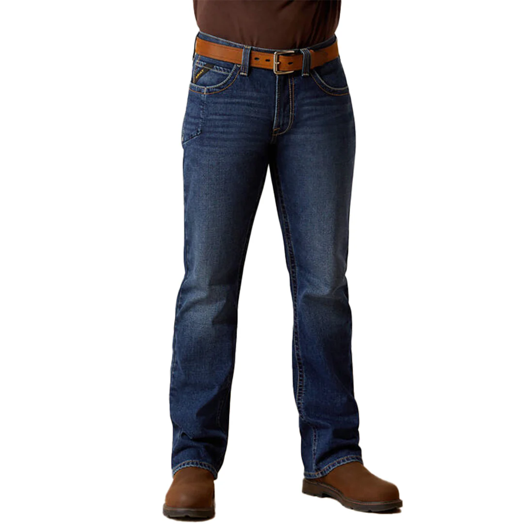 Мужские джинсы Ariat Rebar M4 Relaxed Acclimatize Bootcut