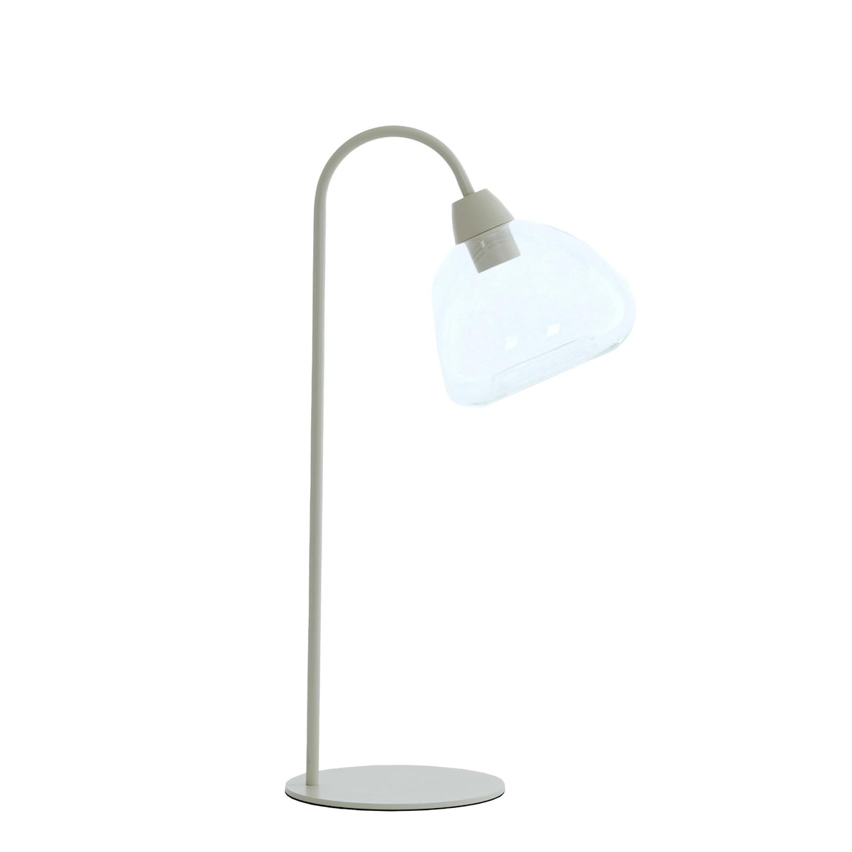 Light & Living tafellamp Bisho - wit - 31.5x20x61cm