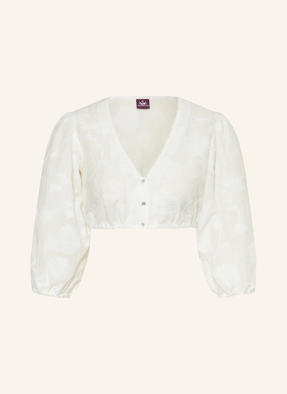 Spieth & Wensky Dirndlbluse GISMARA mit 3/4-Arm