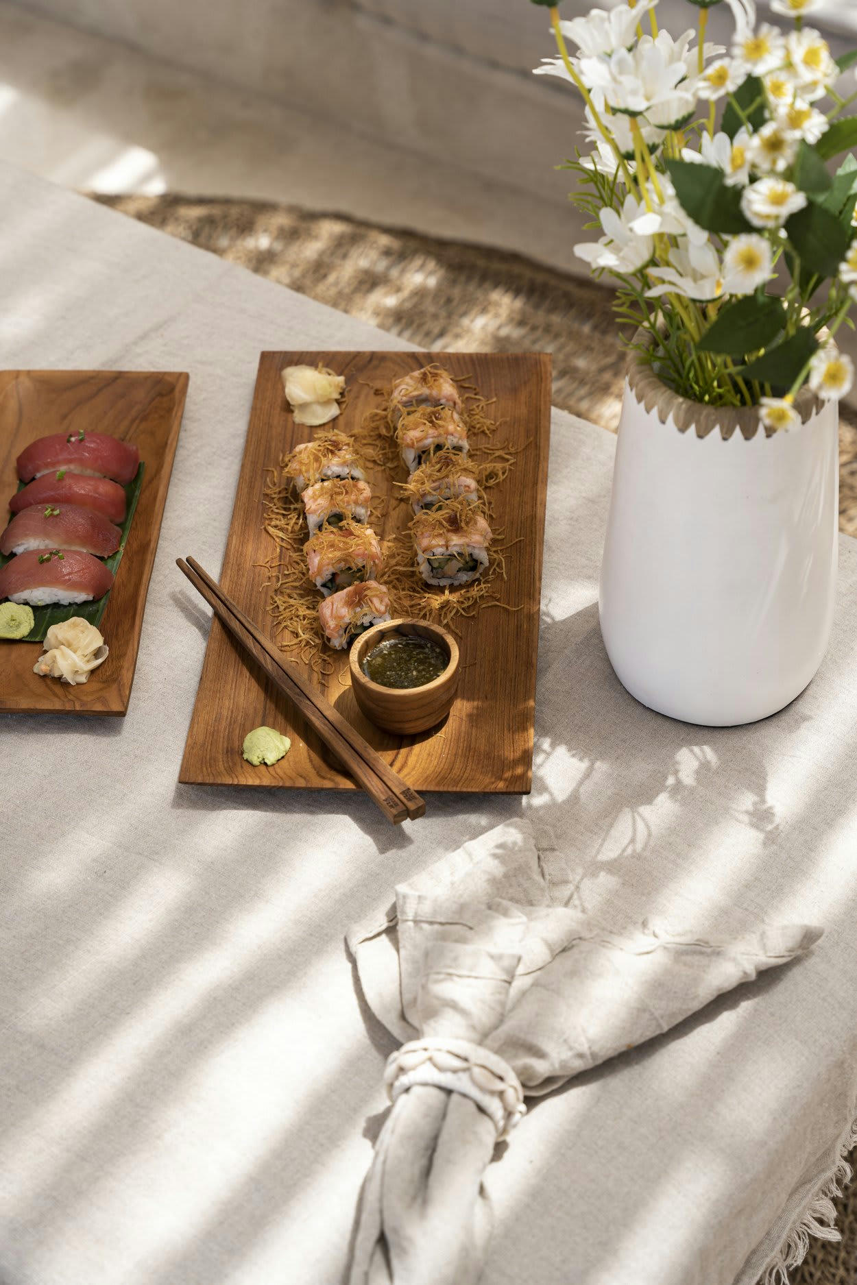 TEAK ROOT - Tasse à sel en bois de teck naturel