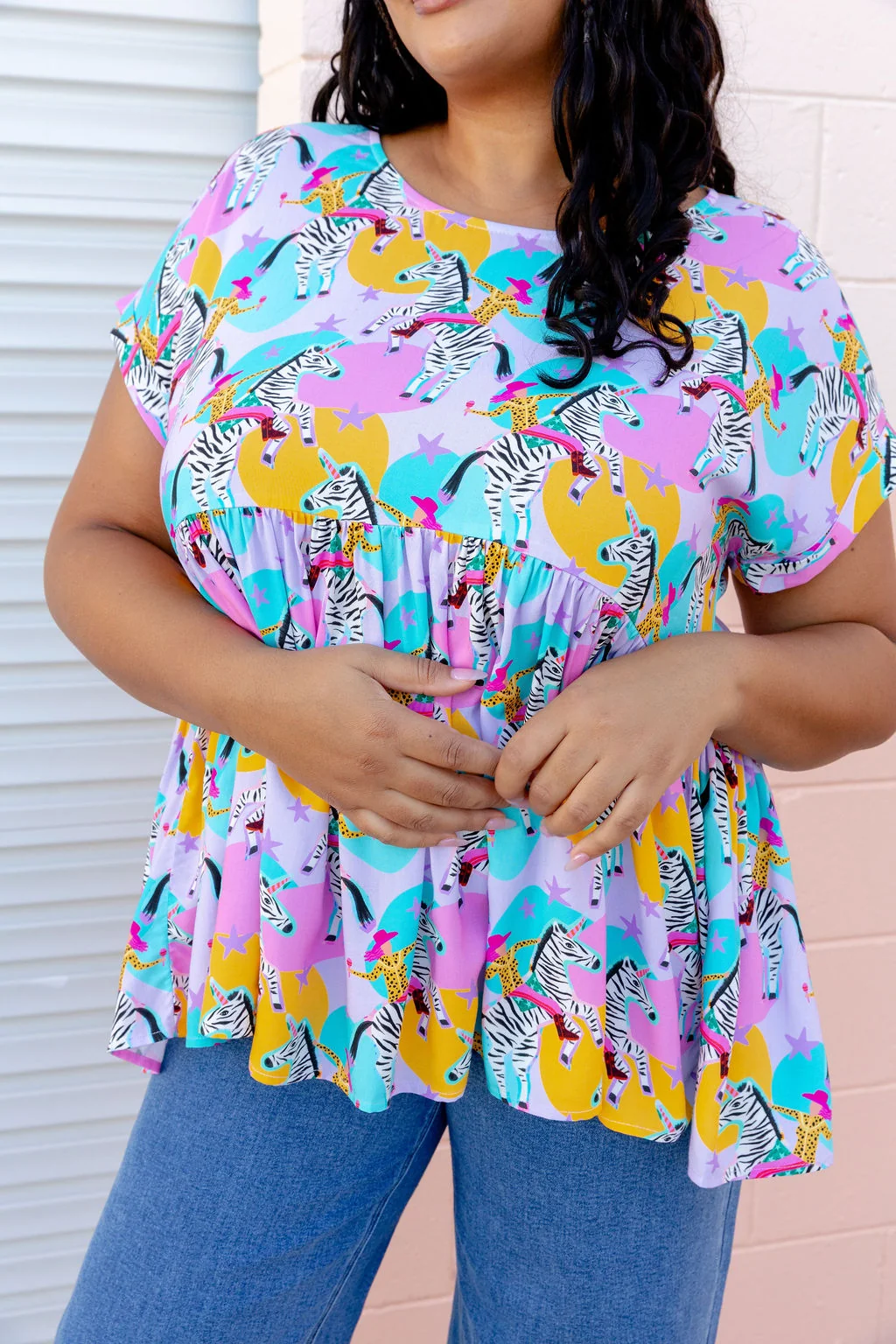 Margot Top in Yee-Har by Deb McNaughton