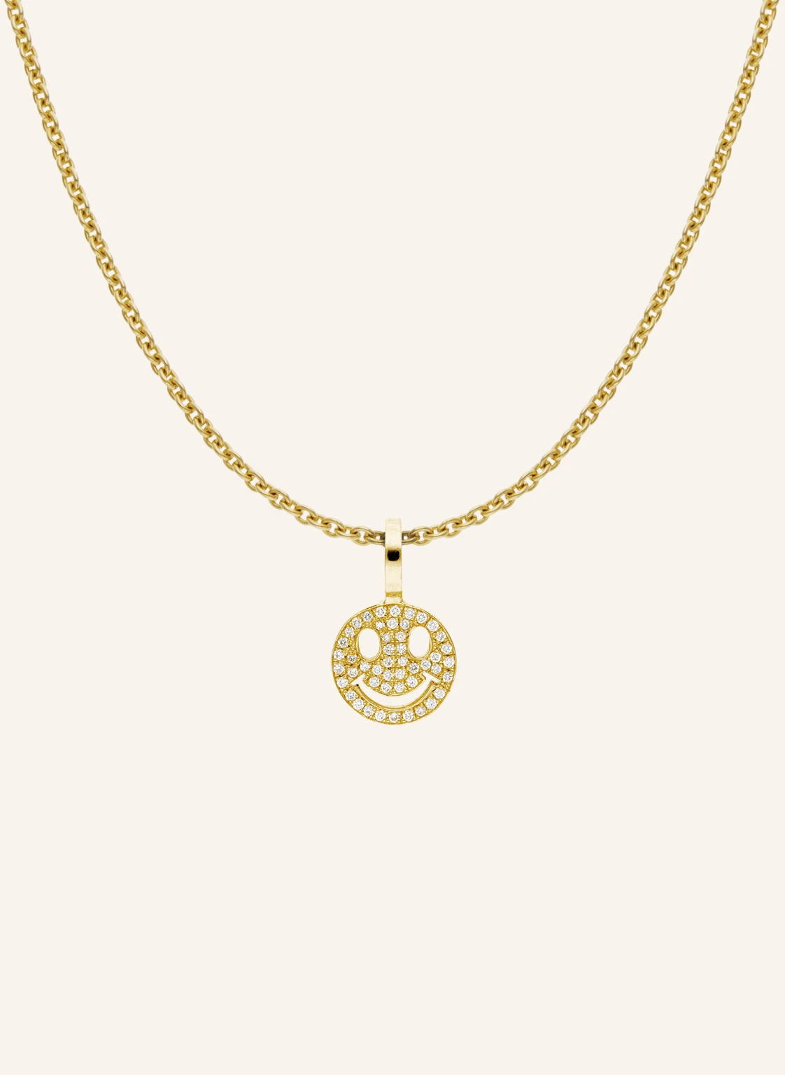 CADA Kette TINY SMILING FACE