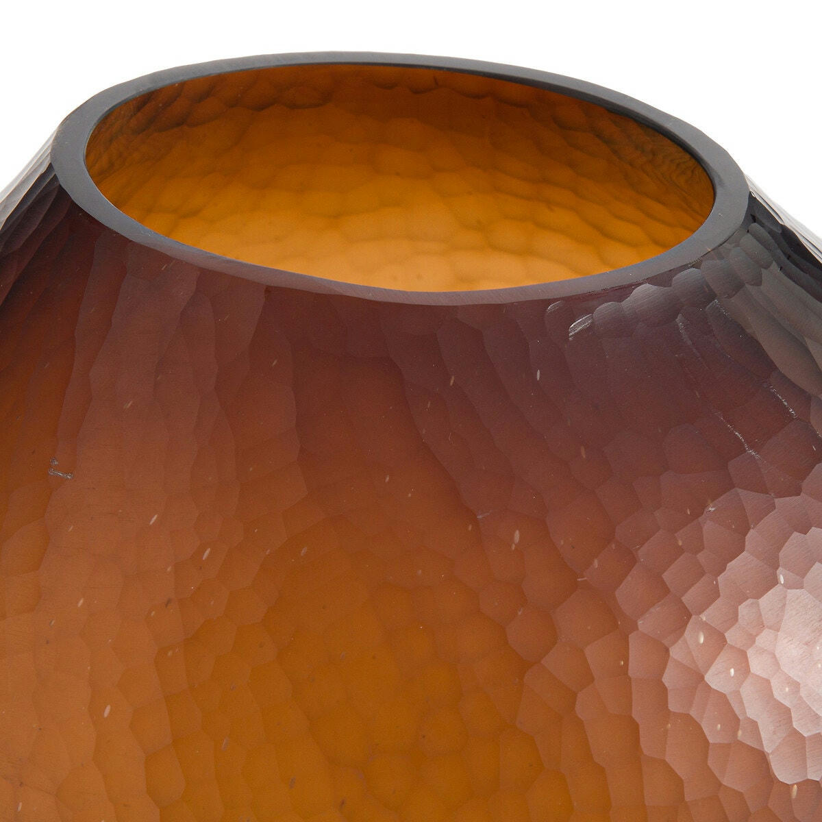 Vase en verre teinté H28 cm, Ambrine