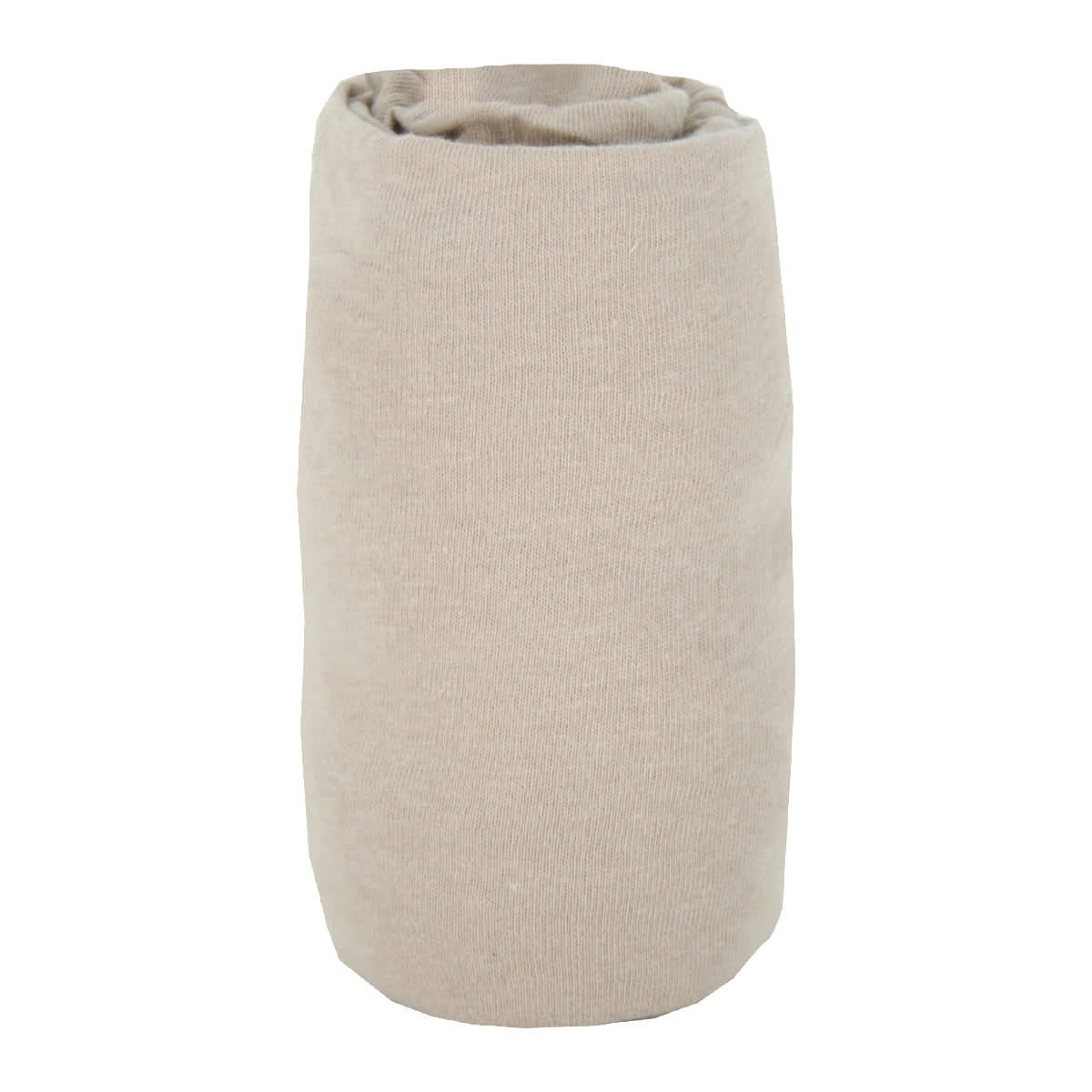 - Drap-housse bébé marron en coton 40x80 cm