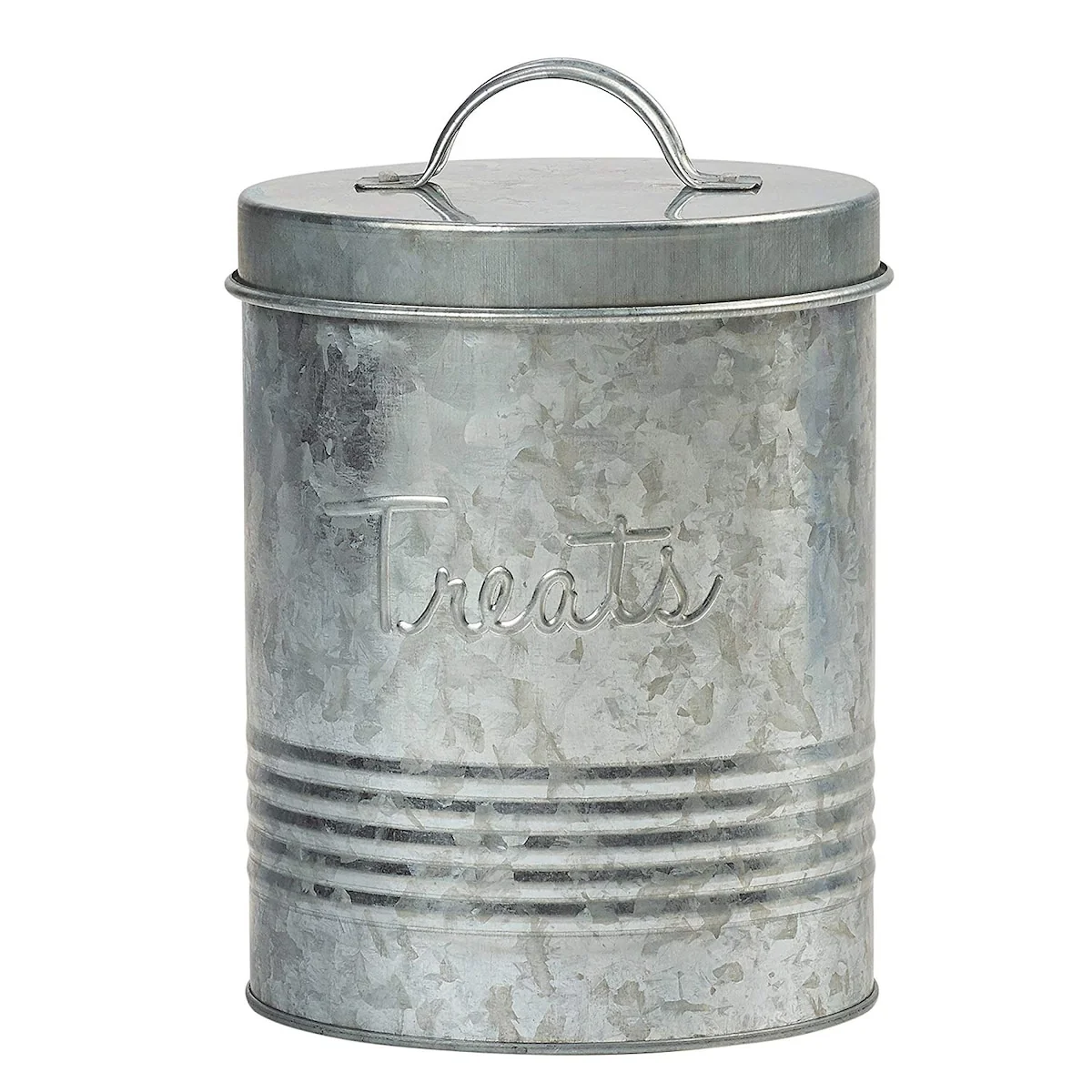 Amici Home Retro Treats Storage Canister With Lid for Pet Food