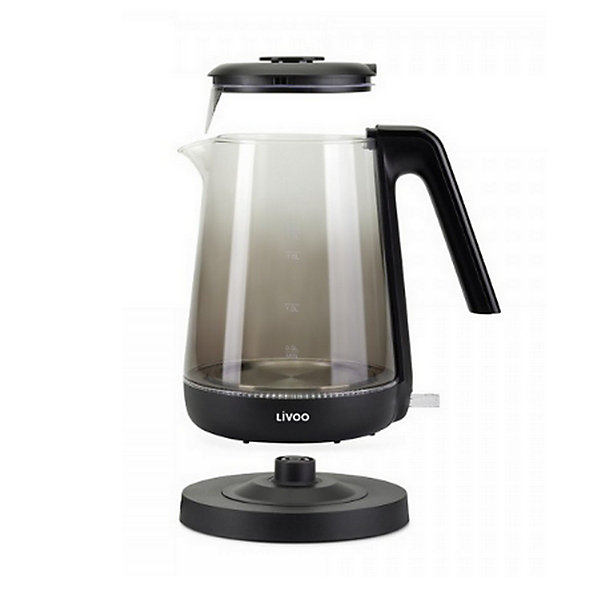 Bouilloire sans fil 1.7l 2200w transparent Livoo DOD216N