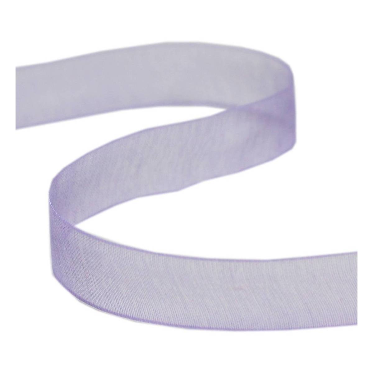 Lilac Organdie Ribbon 12mm x 6m