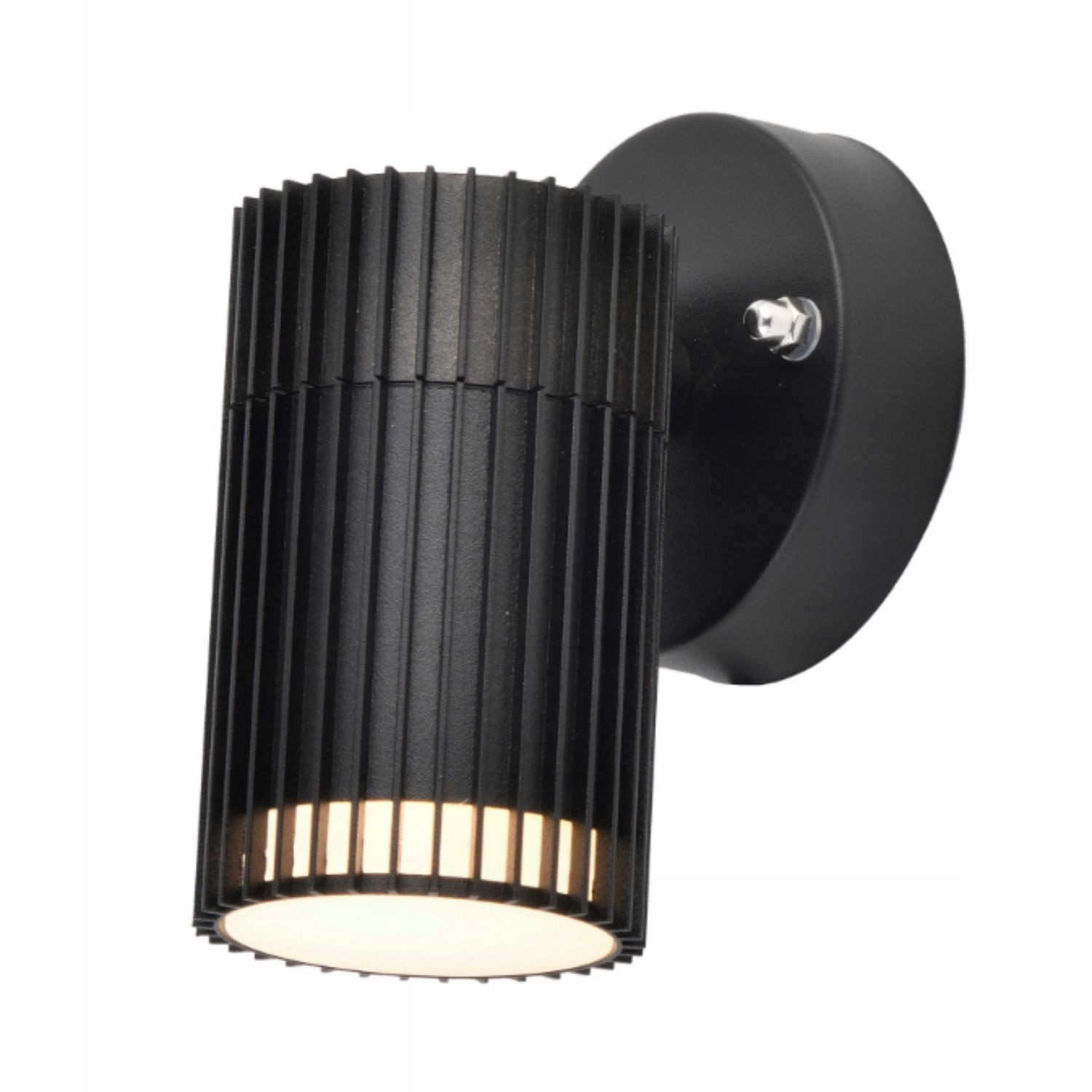 Lampa Ogrodowa Elewacyjna Kinkiet Dekoracyjny na Elewację Czarna IP44 GU10