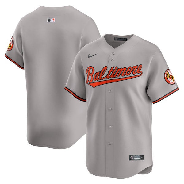 Baltimore Orioles Nike Road Limited Jersey – Gray