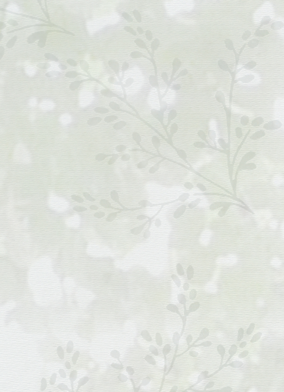 VITRAGE DÉVORÉ IMPRIMÉ FLORAL L60 X H120 CM BLANC