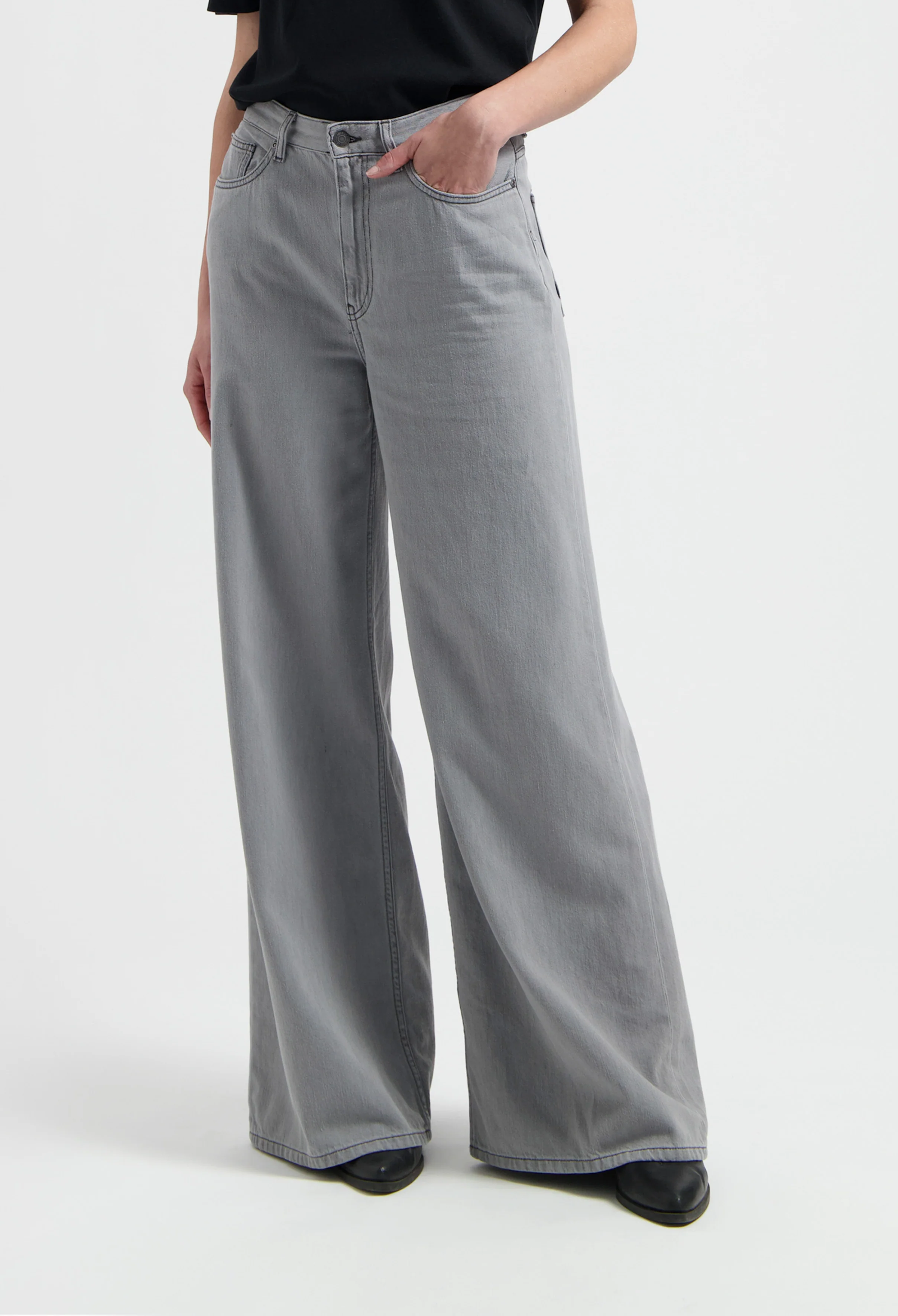 Sara High Loose Flow - Marge Grey