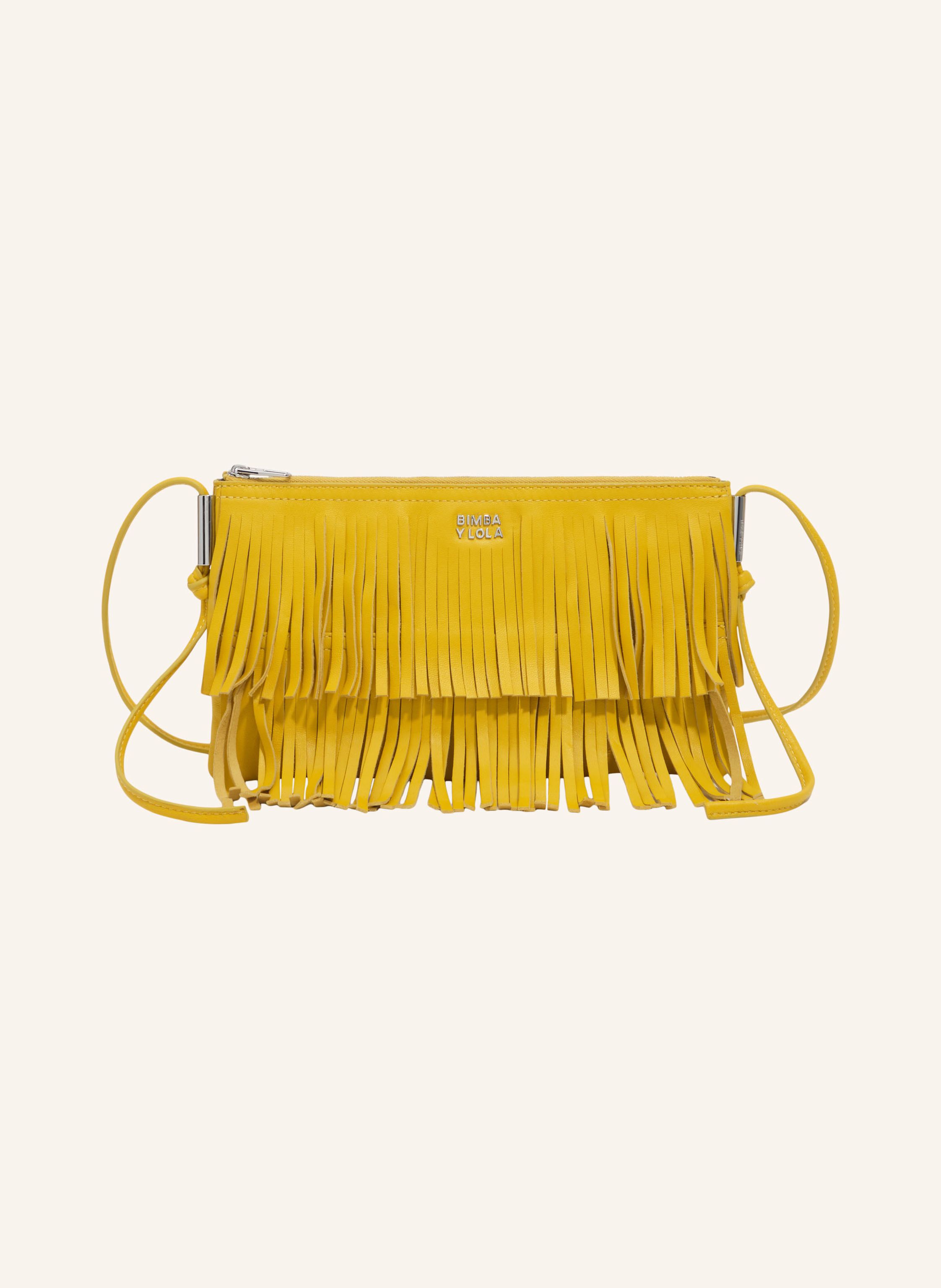 BIMBA Y LOLA Leder-Clutch