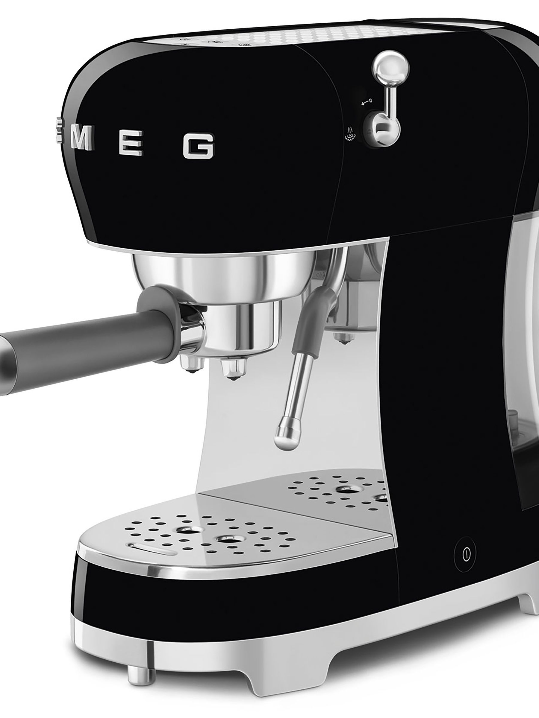 Smeg Black Espresso Coffee Machine