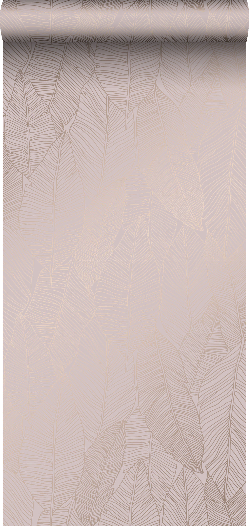 Origin Wallcoverings behang bladeren oudroze - 53 cm x 10.05 m - 347712