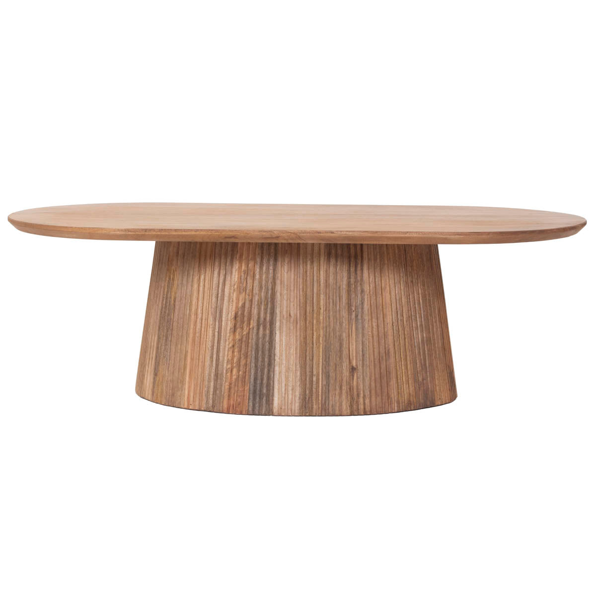 Giga Meubel Salontafel Salvador - Naturel Hout - 140x70x38cm
