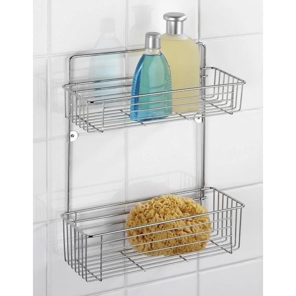 Wandregal »Avesta«, Stahl, chromfarben
