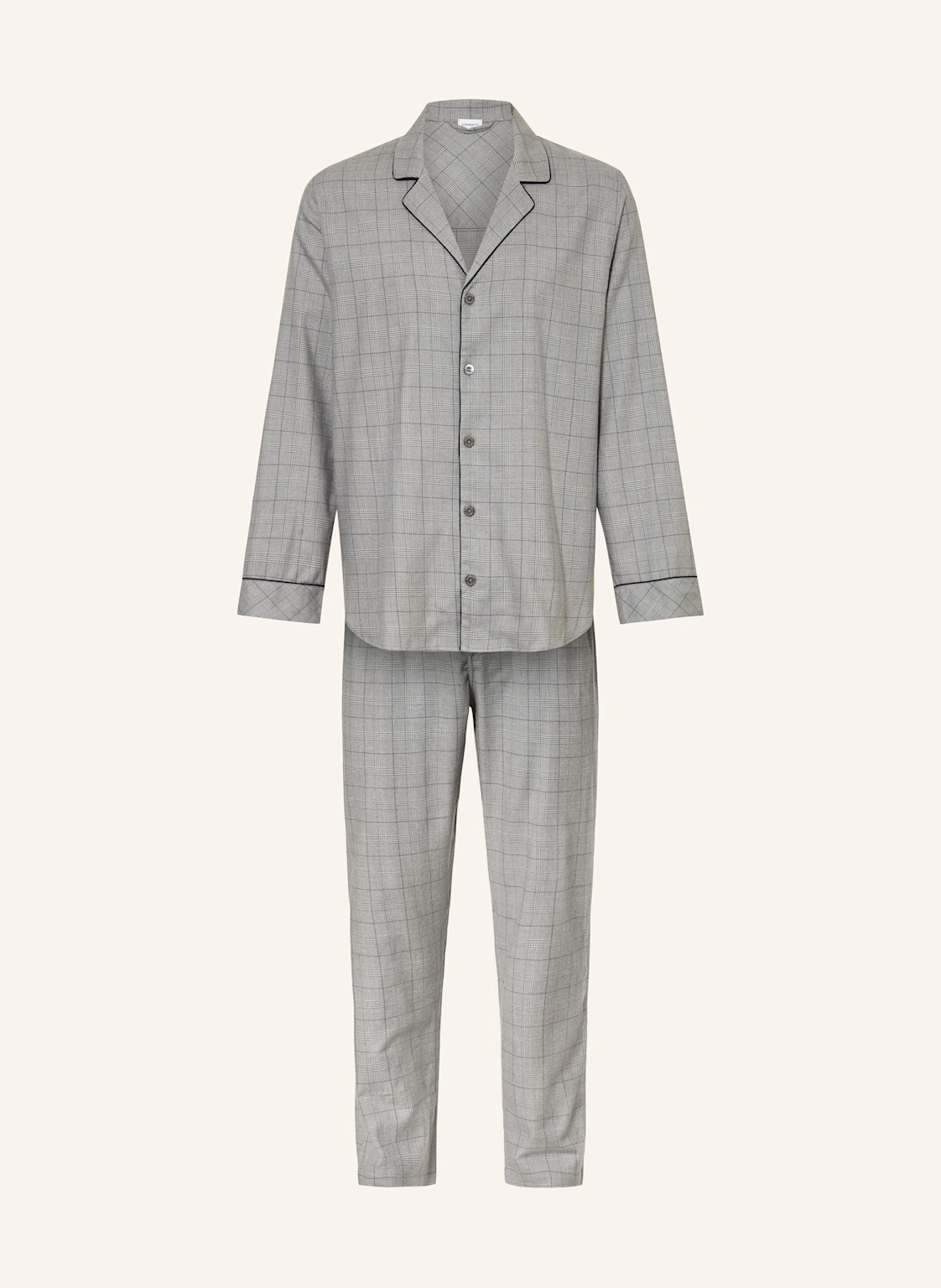 zimmerli Schlafanzug COZY FLANNEL aus Flanell