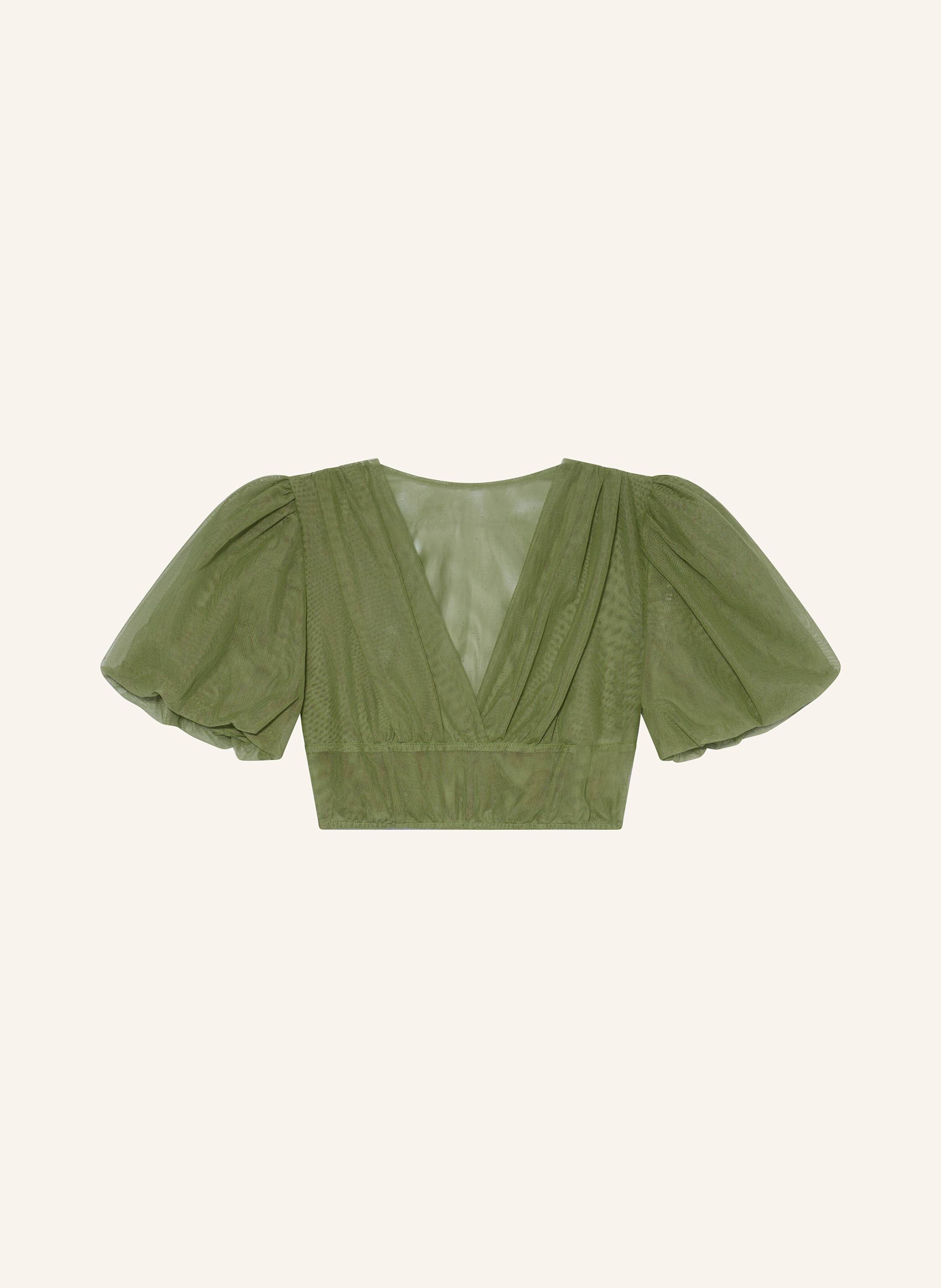 Johann & Johanna Dirndlbluse aus Mesh
