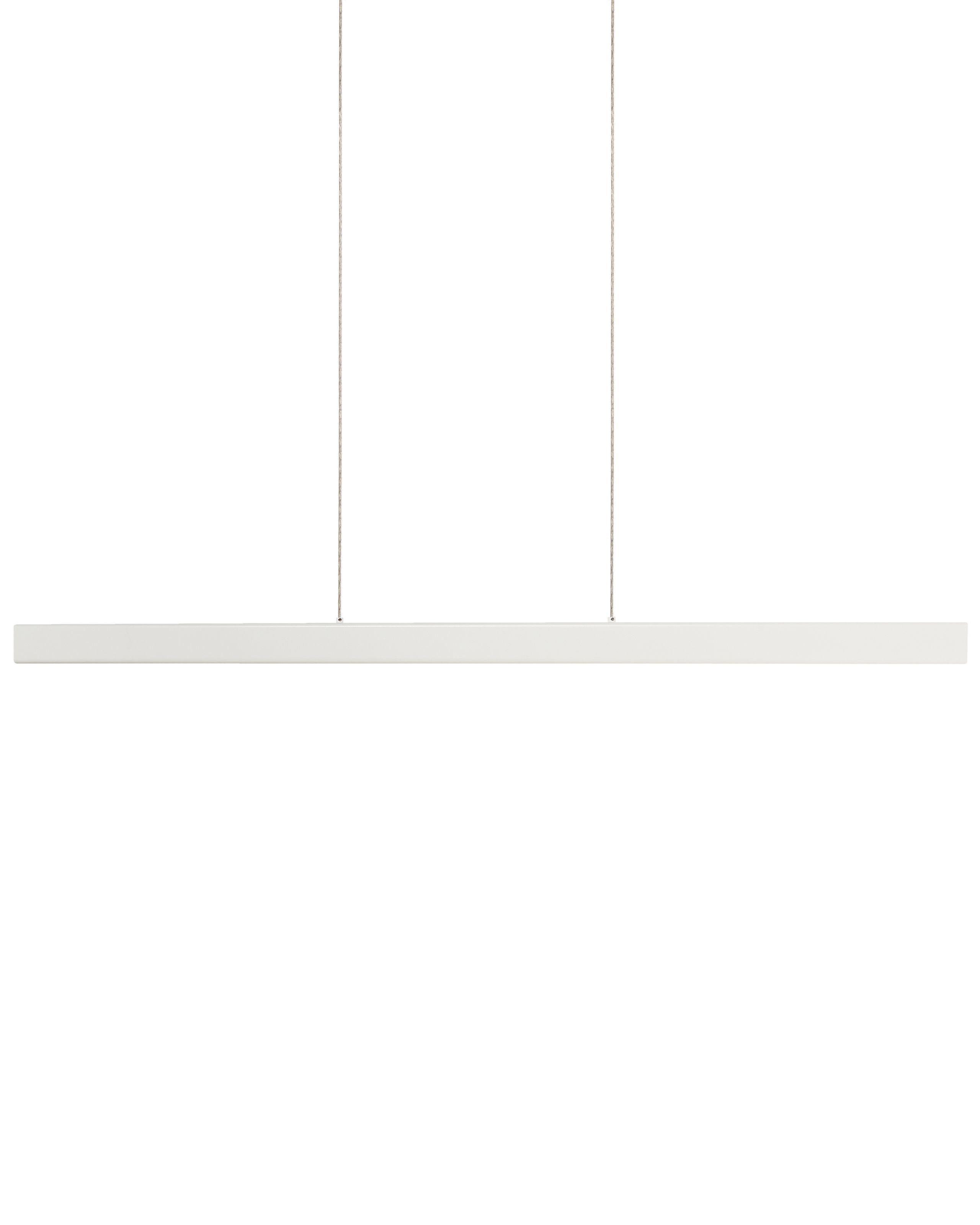 Lampa wisząca LED dekoracyjna z pilotem biała